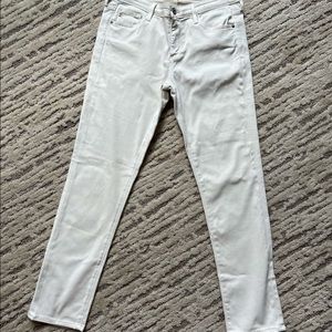 AG The Prima White Pants